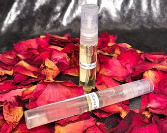 Zauberöl/Ritualöl zur Karma-Reinigung und Heilung – Liebe, Positivität & Empathie, Rosenquarz Heilstein, geweiht