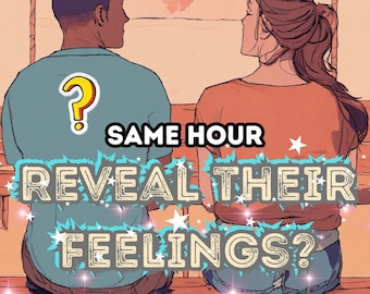 Same Hour-Reveal their feelings, Telepathy reading, psychic love reading, exact thoughts, what is he or she thinking,same hour tarot reading