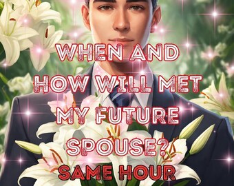 Same day-When and how will i met my future spouse? Tarot Psychic Reading for Singles - Personalized Gift Astrology – fast delivery