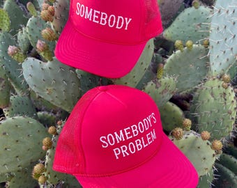Conjunto de gorras de camionero: El problema de alguien