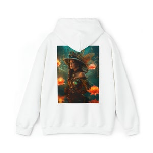 Hooded Sweatshirt featuring a Steampunk Fairy