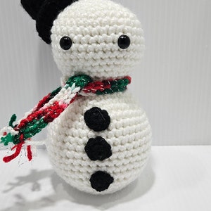 Crochet snowman