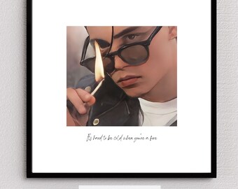 FIRE| digital poster, art print