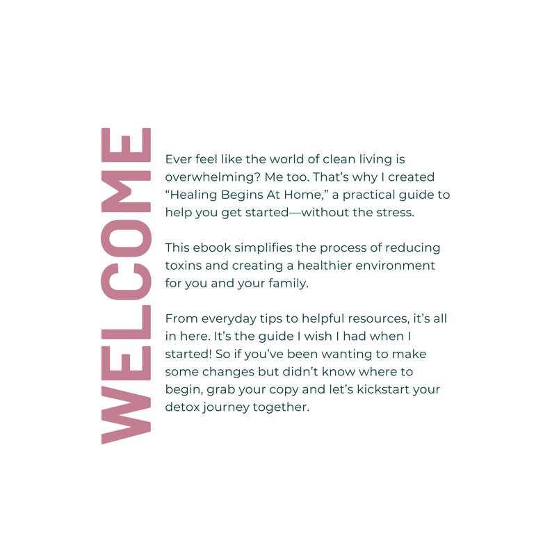 Cleaner Living Guide: Natural Wellness eBook for Healthier Home (Digital Download) image 4
