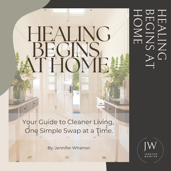 Cleaner Living Guide: Natural Wellness eBook for Healthier Home (Digital Download)