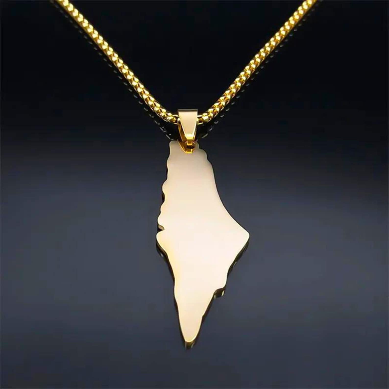 Palestine Necklace Gold Palestine Chain Palestine Bracelet - Etsy