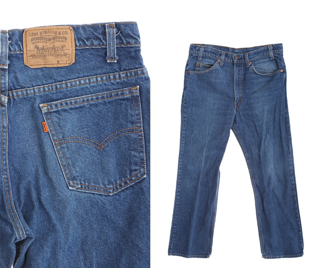 Vintage 517 Levi's Jeans / Made in Usa / Era 1980's 1990's Etsy
