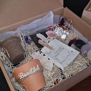 personalised gift boxes - succulents and candles