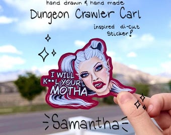 サマンサ・ダンジョンクローラー・カールステッカー