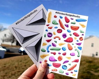 Climbing Holds Sticker Sheet