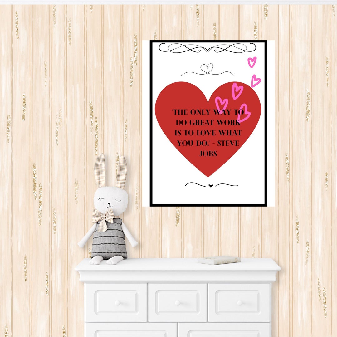 Motivational Printable Wall Design - Etsy