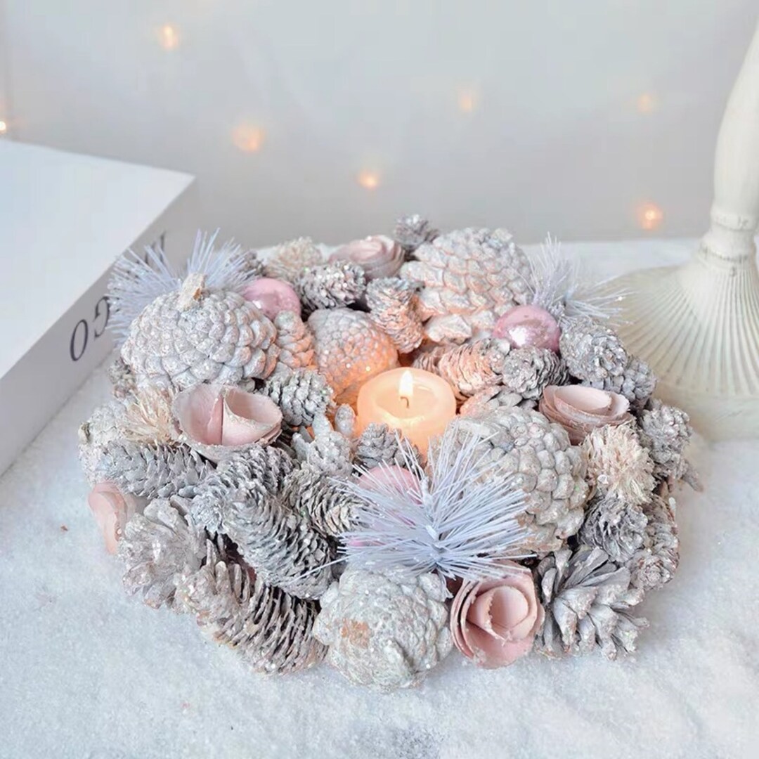 Pine Cone Shaped Candle Etsy