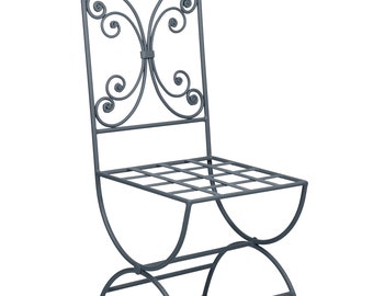 Wrought Iron - Garden Chair - Lily Chair