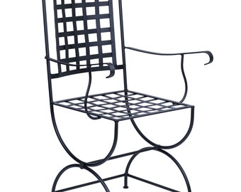 Wrought Iron - Garden Armchair - Paris Armchair