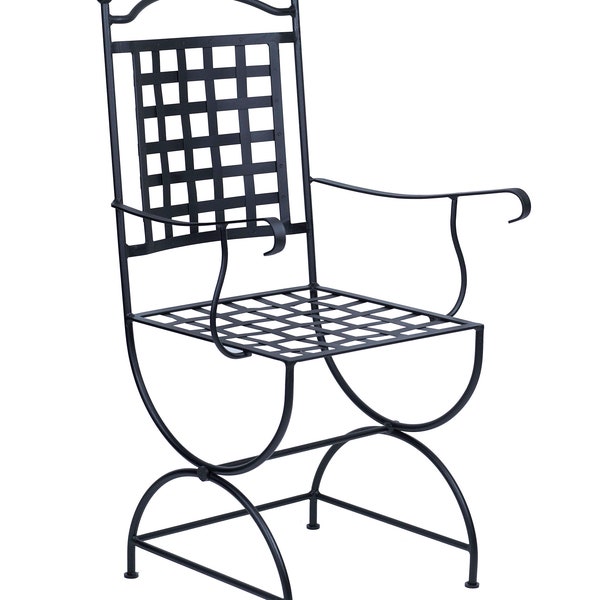 Wrought Iron - Garden Armchair - Paris Armchair