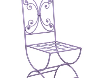 Wrought Iron - Garden Chair - Lily Chair