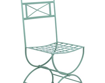 Handcrafted Wrought Iron - Patio Chair - Eden Chair