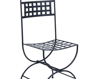 Wrought Iron Garden Chair - Milan Chair