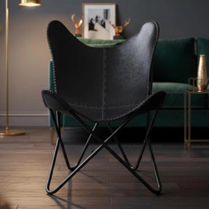 butterfly chair, mid century chair, leather chair, accent chair, bkf chair, sling chair, leather accent chair, living room chair, lounge chair, boho chair, luxury chair, modern accent chair, reading chair