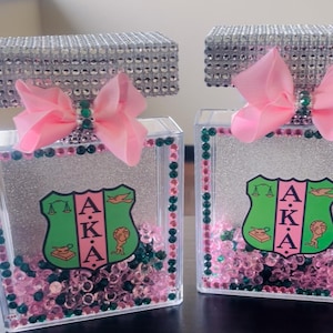 Sorority “AKA” Decorative Perfume Bottle