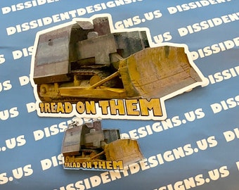Pakiet Uroków Tread On Them! - Naklejka 5,0"x3,5" Uroki 2"x2"