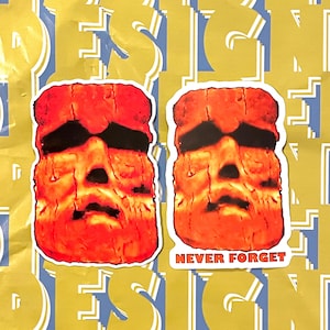 Never Forget Lee (Robert E. Lee Statue) 6,3 x 4 cm Aufkleber