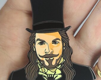 Wild Wild West Movie Pin 1999 Dr. Arliss Loveless Hard Enamel 2 Inch Kenneth Branagh
