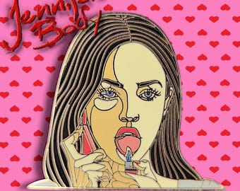 Jennifer's Body Movie Pin 2009 Hard Enamel 2 Inch Megan Fox