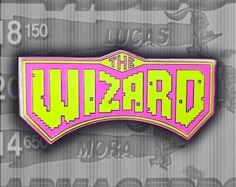 The Wizard Movie Pin 1989 Hard Enamel 2 Inch
