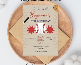 Editable Soccer Birthday Invitation Digital, Soccer Party Invite, Football Birthday Evite, Editable Canva Template, Let's Kick Up Some Fun