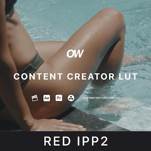 Content Ersteller LUT – Cine Preset für RED IPP2