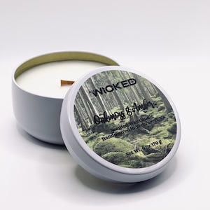Oakmoss and Amber 6 oz candle
