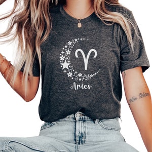 Aries Zodiac Tee, Aries Zodiac Gift, Zodiac Aries, Aries Shirt, Aries Birthday Shirt, Aries Astrology Shirt, Star Sign Aries Shirt