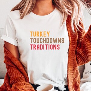 Funny Thanksgiving Shirt, Thanksgiving Football Shirt, Gift for Football Lover, Thanksgiving Gift, Football Season Shirt, Turkey Day Shirt