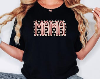 Baseball Mama Shirt, Cute Baseball Mama Shirt, Gift For Baseball Lover Mom Shirt, Mothers Day Shirt, Baseball Season Mom Shirt, Sports Mom