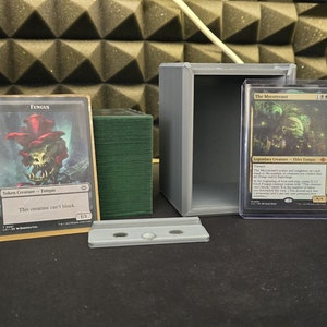 Robuste Kommandanten Deck Box für Magic: The Gathering | Langlebige MTG-Aufbewahrung | Großes Karten-Schutzetui