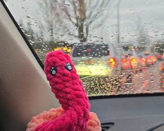 Posable Gummy Worm Crochet Pattern - Amigurumi
