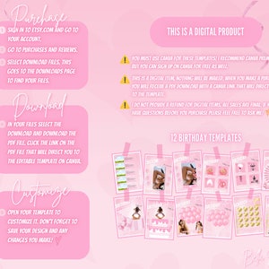 12 Onlyfans Birthday Templates, Birthday Video Menu, Birthday Live