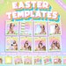 see more listings in the March Templates section