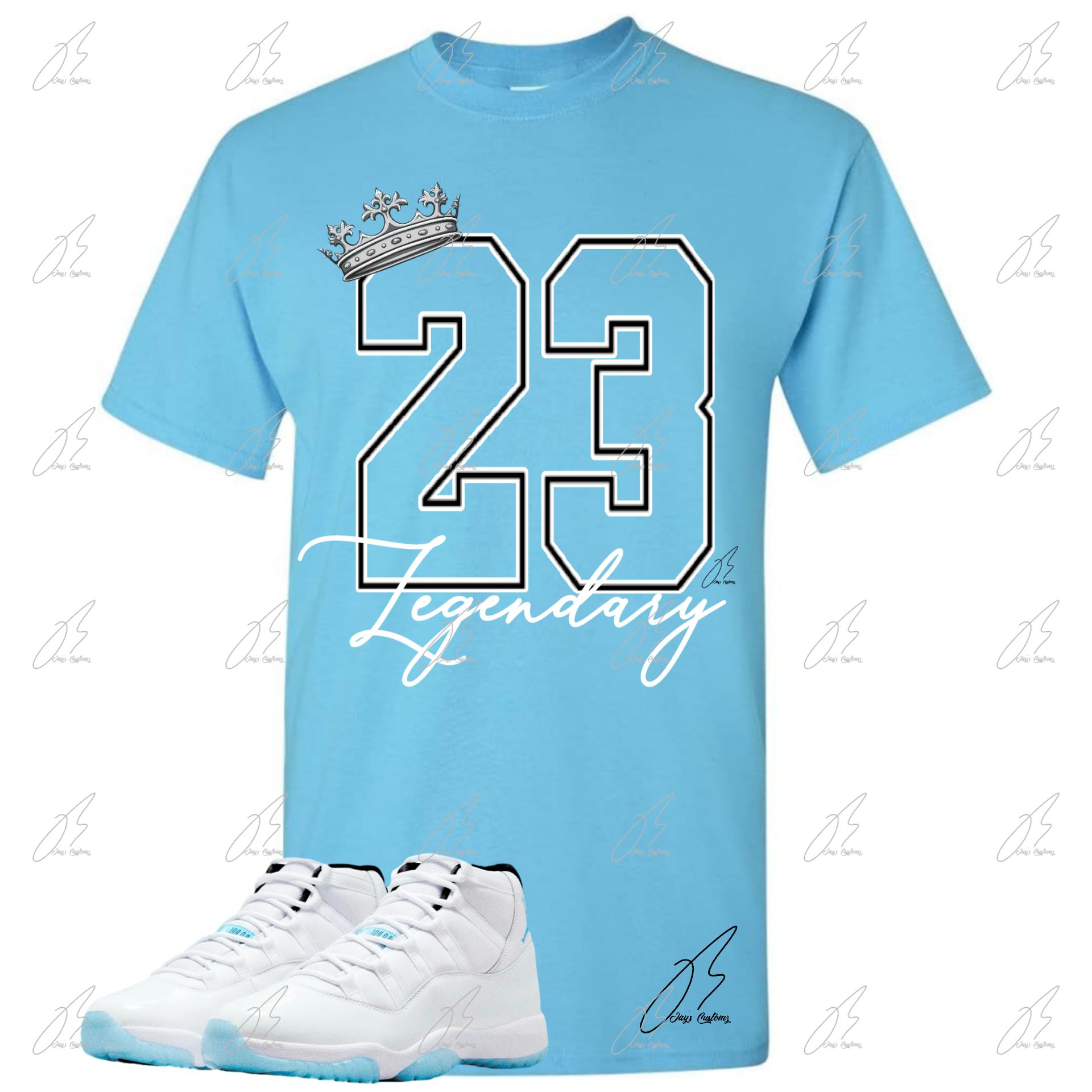 Jordan Retro 11 Easter 11s Shirt Jordan 11 Legend Blue Shirts