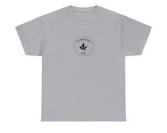 T-Shirt mit Vermont Sap-Logo-Grafik