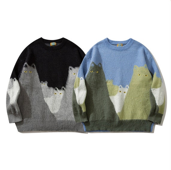Graphic pullover deals sweaters