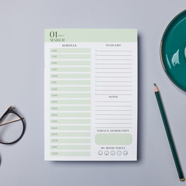 Printable March 2024 Monthly and Daily Planner Pages March 2024 ...