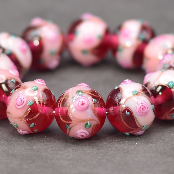 Fancy Lampwork Beads - Made in Czech Republic