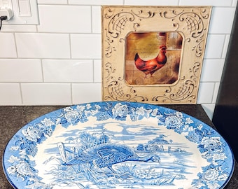 Superbe assiette plateaux vintage