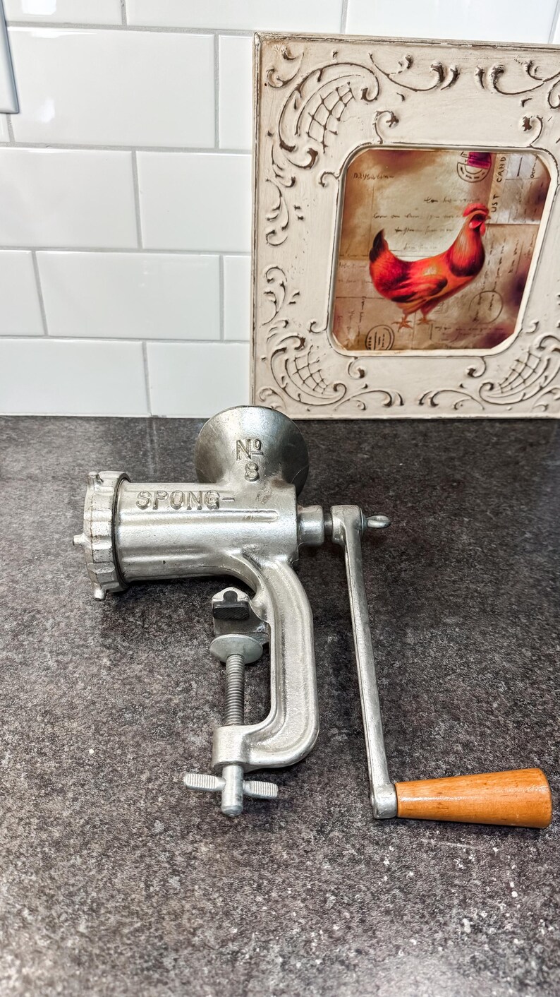 Vintage Manual Meat Grinder - Etsy Canada