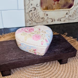 superbe petite boîte à bijoux vintage