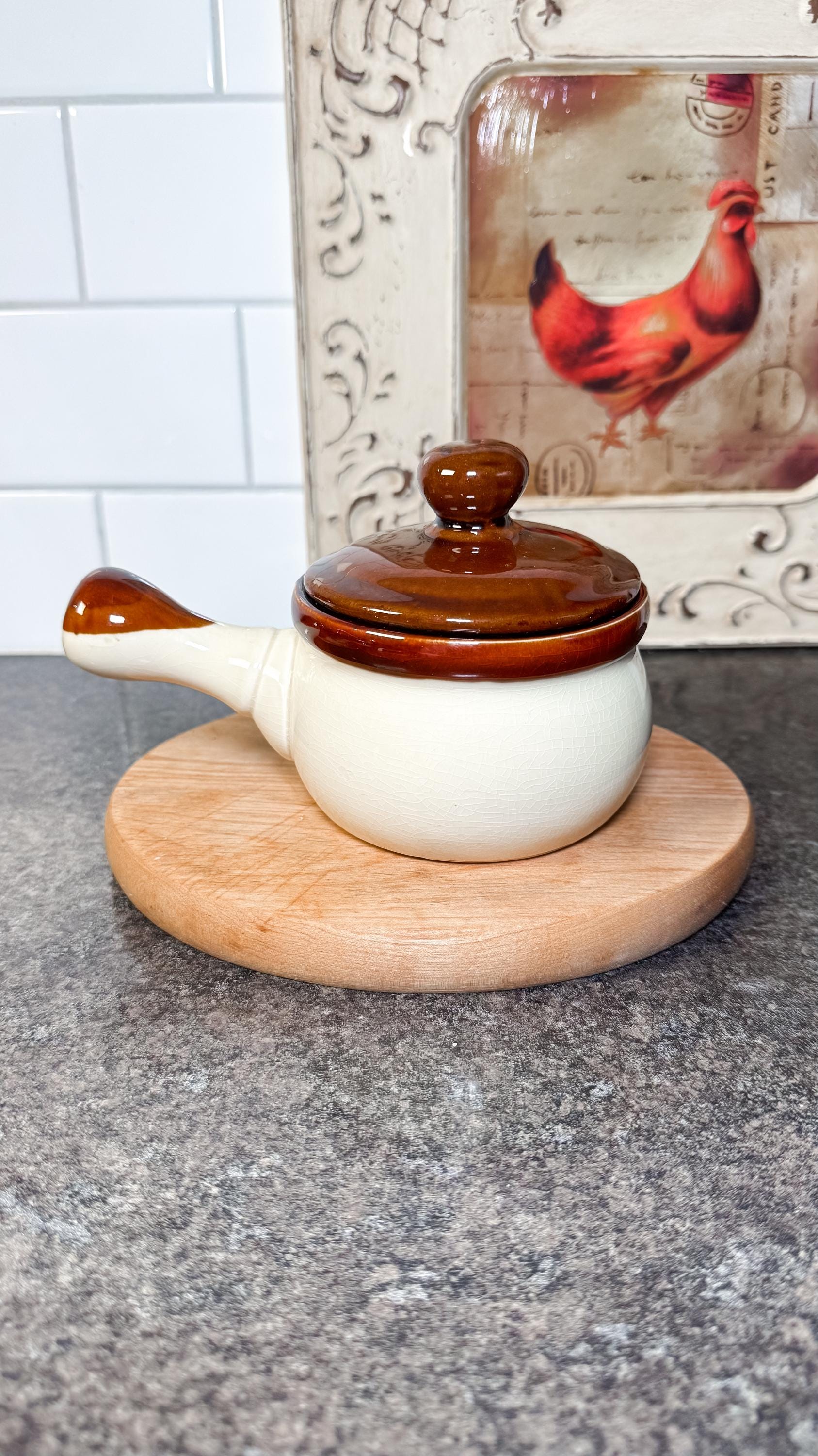 Bol à soupe provençal en céramique