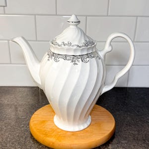 Porcelain teapot