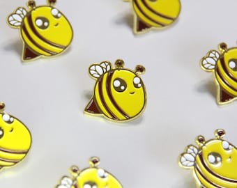 Charles the Bee Cute Enamel Pin